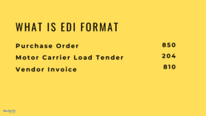 What is EDI format